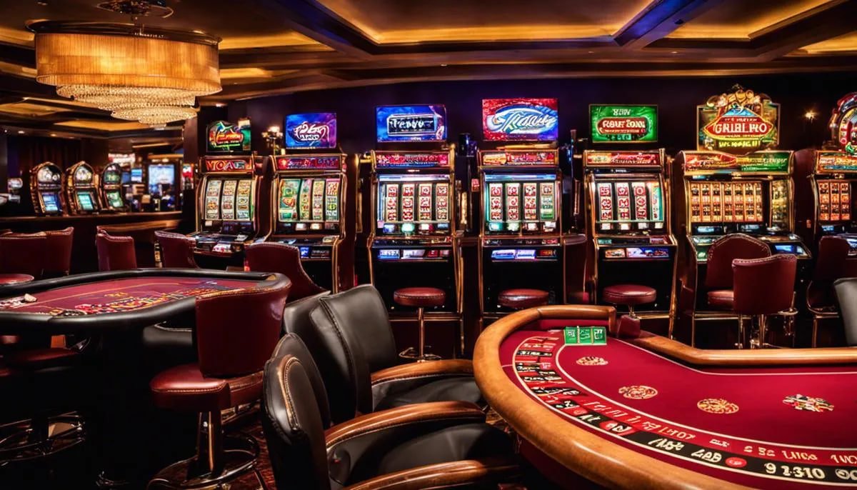 KTV Slot Live Casino dealer profesional di studio streaming berkualitas tinggi